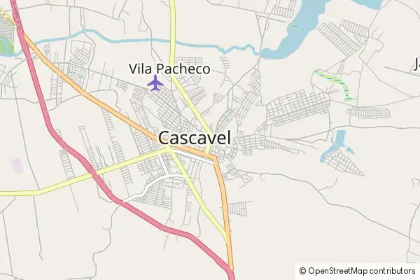 Mapa Cascavel