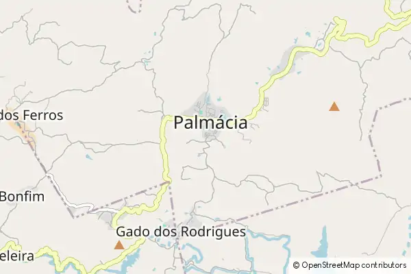 Mapa Palmácia