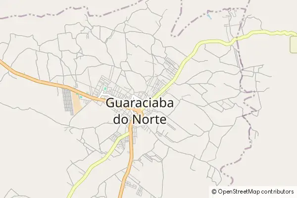 Mapa Guaraciaba do Norte