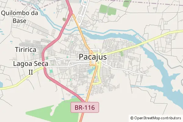 Mapa Pacajus