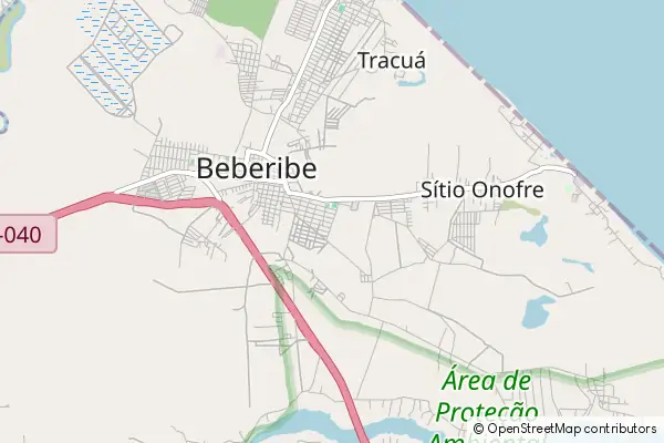 Mapa Beberibe