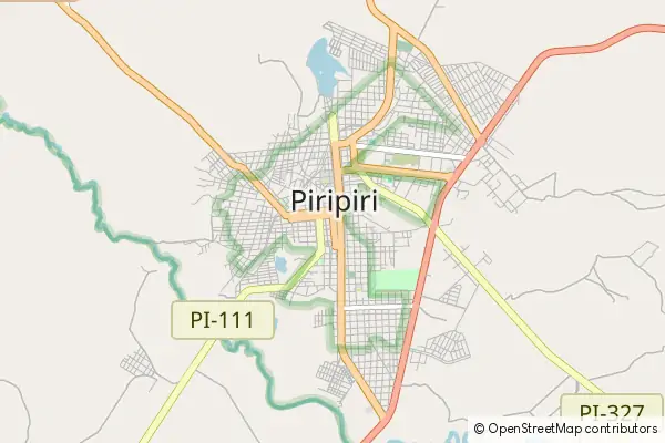 Mapa Piripiri