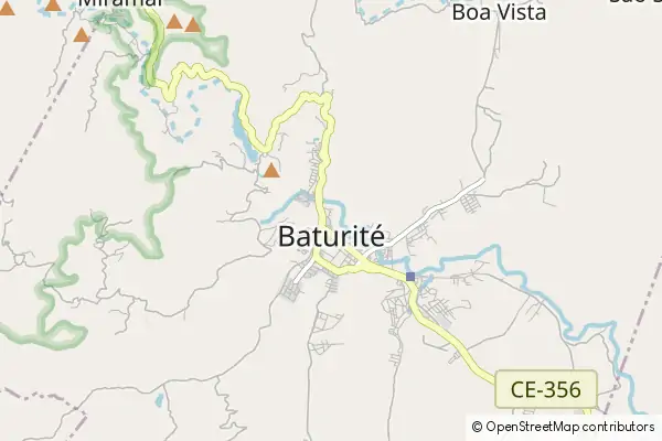 Mapa Baturité