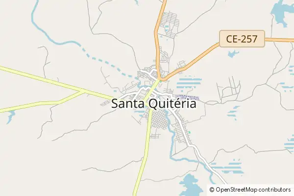 Mapa Santa Quitéria