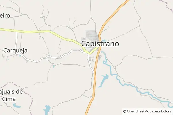 Mapa Capistrano