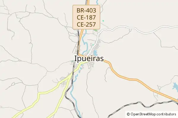 Mapa Ipueiras