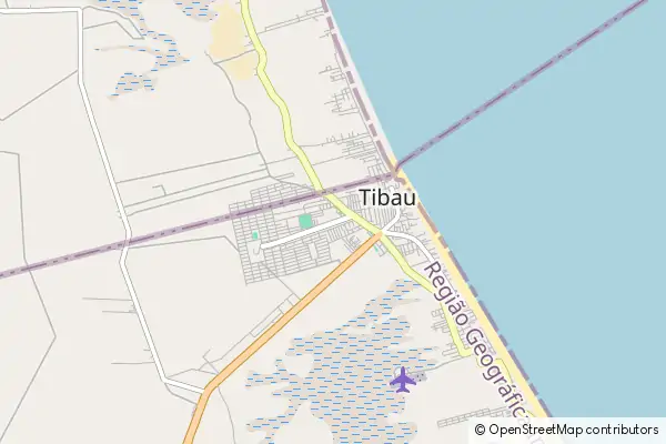 Mapa Tibau