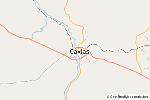 Mapa Caxias