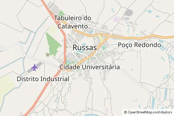 Mapa Russas