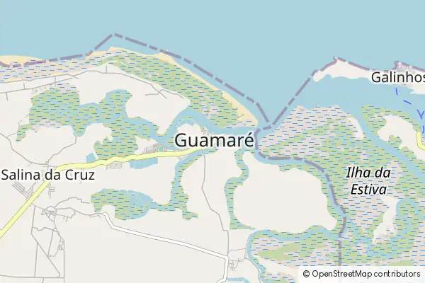 Mapa Guamaré