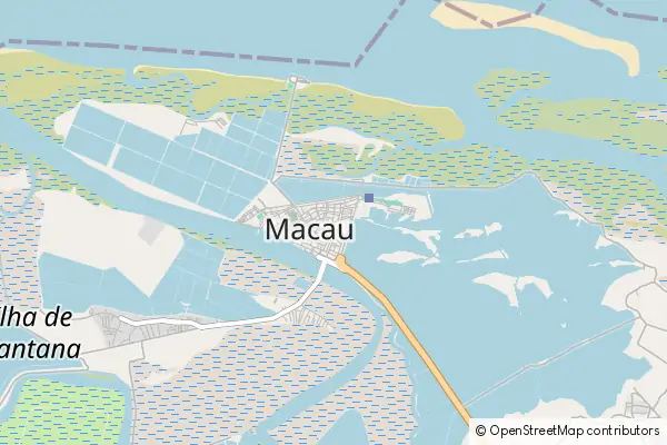 Mapa Macau