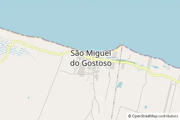 Mapa São Miguel do Gostoso