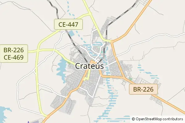 Mapa Crateús