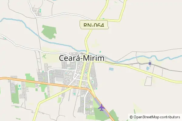 Mapa Ceara-Mirim