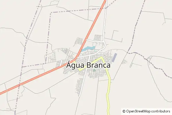 Mapa Água Branca