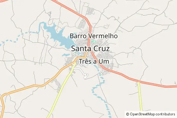 Mapa Santa Cruz