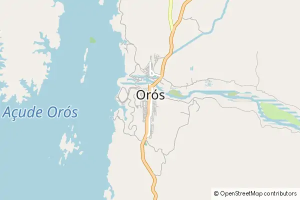 Mapa Orós