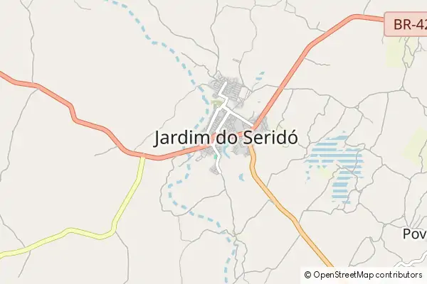 Mapa Jardim do Seridó