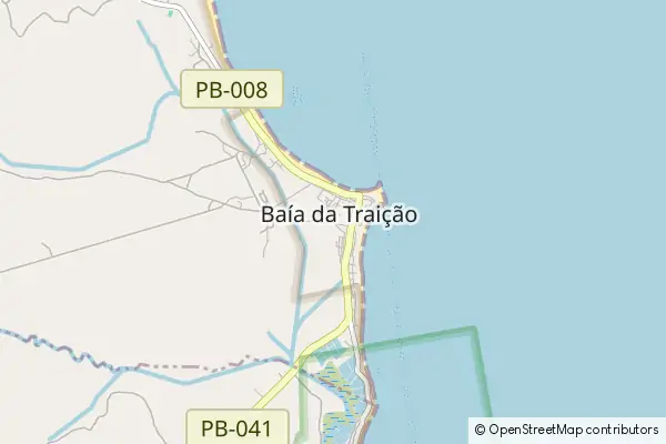 Mapa Baía da Traição