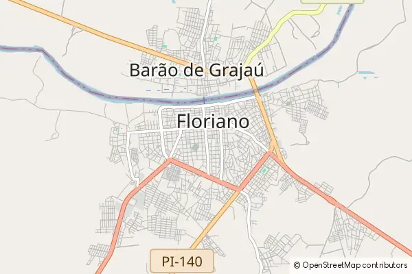 Mapa Floriano