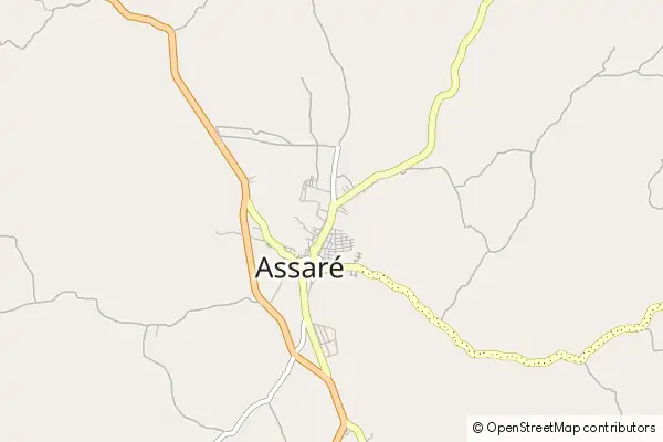 Mapa Assaré