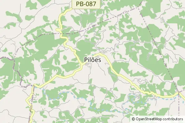 Mapa Pilões