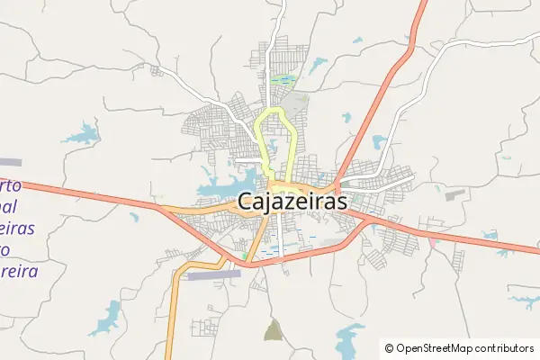 Mapa Cajazeiras