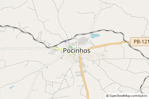 Mapa Pocinhos