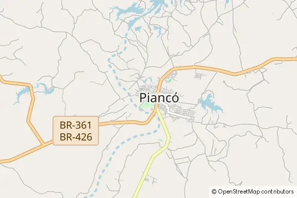 Mapa Piancó