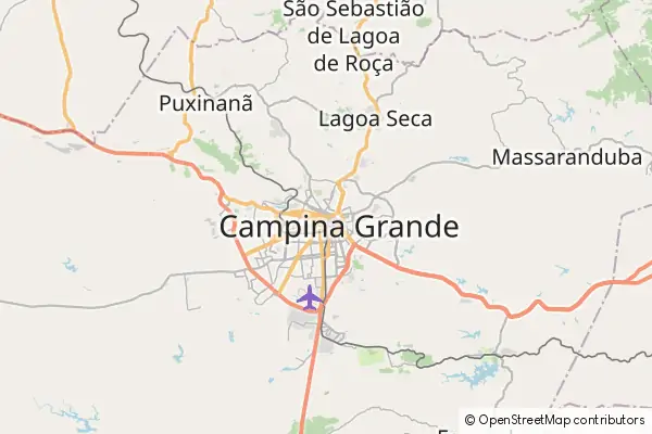 Mapa Campina Grande