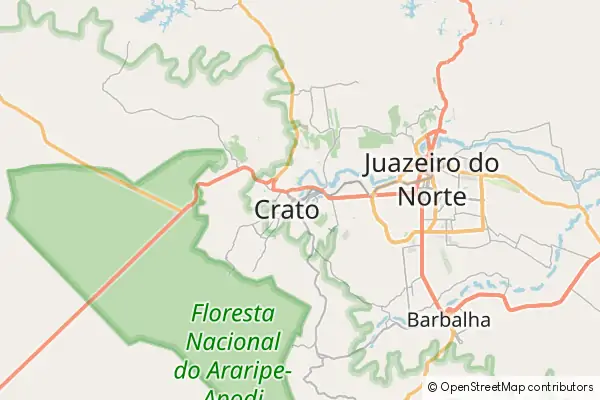 Mapa Crato