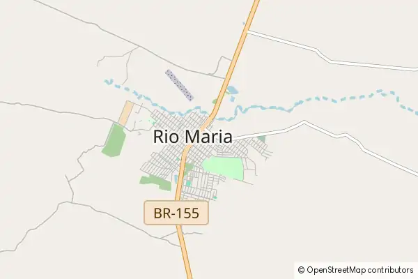 Mapa Rio Maria