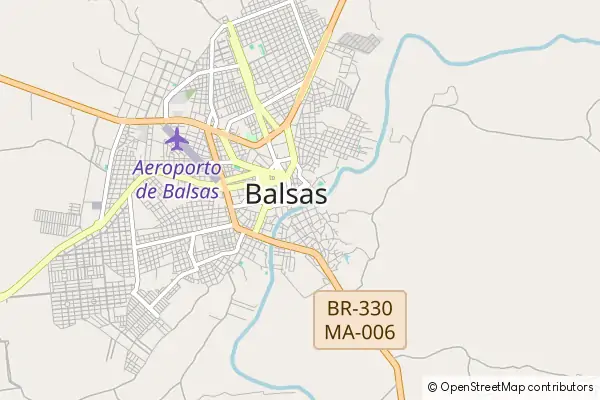 Mapa Balsas