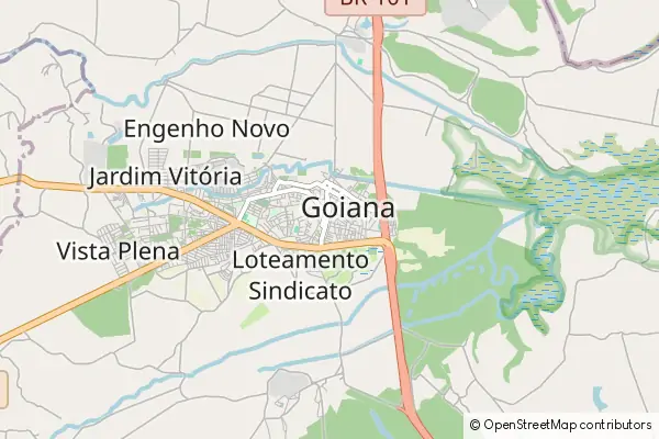 Mapa Goiana