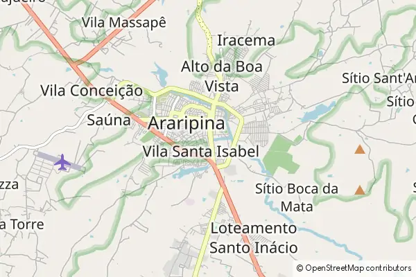 Mapa Araripina