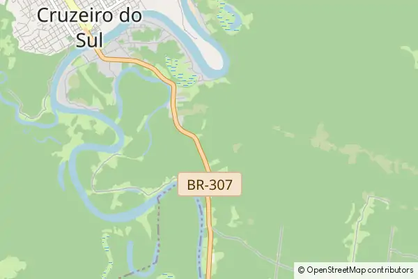 Mapa Cruzeiro do Sul