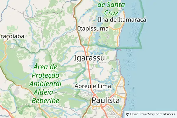 Mapa Igarassu