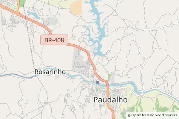 Mapa Paudalho