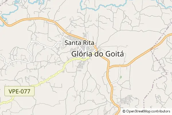 Mapa Glória do Goitá