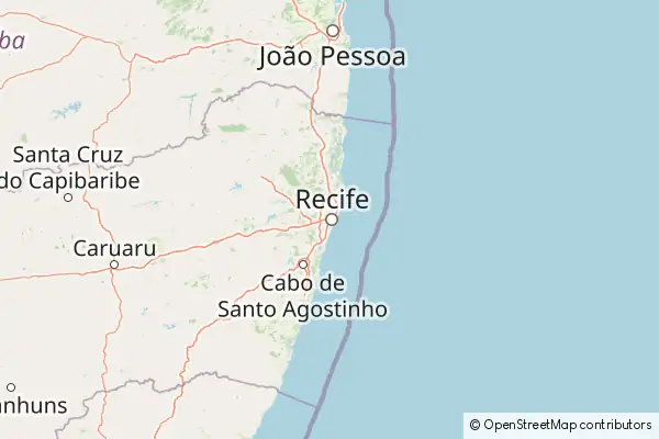 Mapa Recife