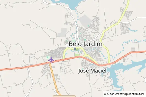 Mapa Belo Jardim