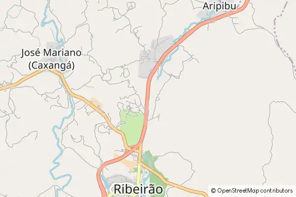 Mapa Ribeirão