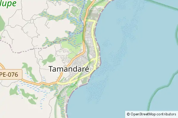 Mapa Tamandaré