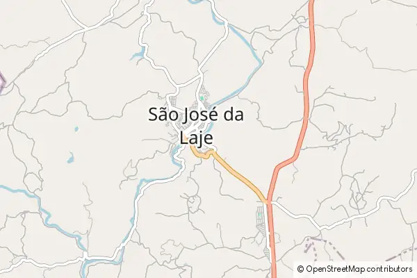 Mapa São José da Laje