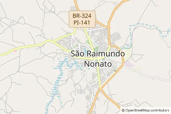 Mapa São Raimundo Nonato