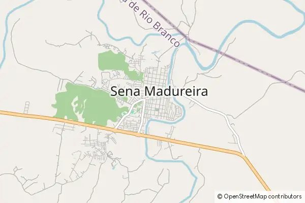 Mapa Sena Madureira