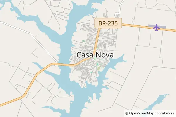 Mapa Casa Nova