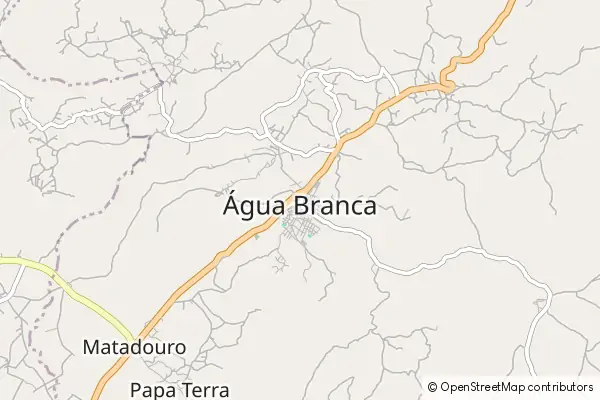 Mapa Água Branca