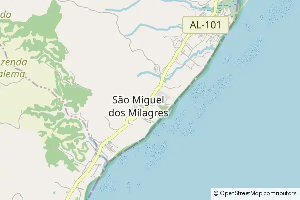 Mapa São Miguel dos Milagres