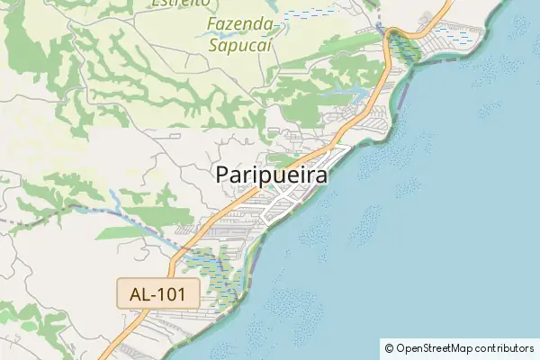 Mapa Paripueira